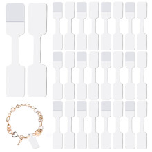 200Pcs Blank Jewelry Price Tags Stickers Bracelet Tags Jewelry Tag for Pricing, Small Self Adhesive Blank Label