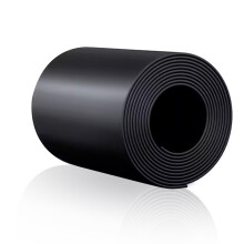 WOPPLXY Neoprene Rubber Sheet - 120mmW x 5mmT x 3mL Solid Rubber Strips - RubberRolls for Flooring Protection, DIY, Leveling, Anti Slip