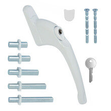 FixRello PVC Window Handles for uPVC Windows - Handle for uPVC Windows and Doubl
