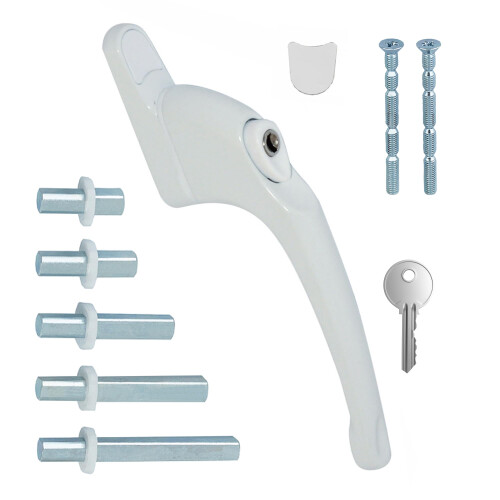 FixRello PVC Window Handles for uPVC Windows - Handle for uPVC Windows and Doubl
