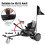 EVERCROSS EVERCROSS Hoverboards with Seat Attachment Hoverkart, Bluetooth, LED Light 5