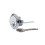 Yale Yale Replacement Rim Cylinder, Suitable for Doors, 4 Keys Provided, P-chrome, 4 Keys, 38 - 57 mm 1