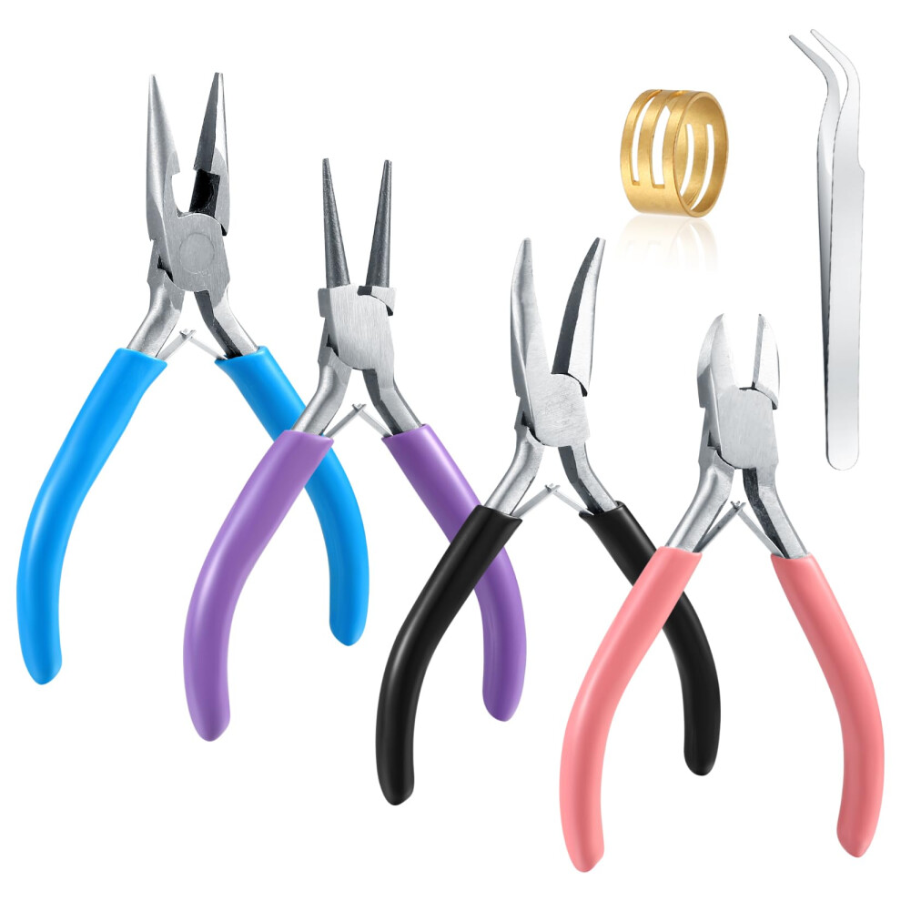 Jewellery Making Tools Kit, Needles Nose Plier, Long Chain Nose Pliers, Wire Cutter 5051226899294
