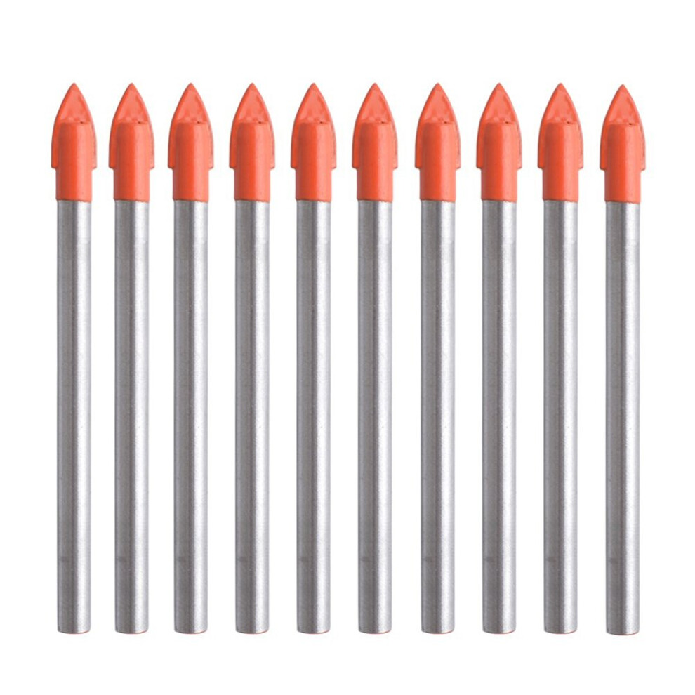 Gunpla 10 Pieces Drill Bits 6Mm Glass And Tile Drill Bit Set Tungsten Carbide Drilling Tool 5006808355217