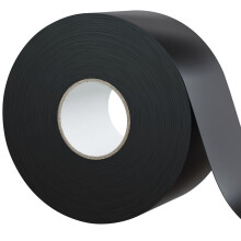 Gocableties Black Self Amalgamating Tape, 25mm x 10m, Waterproof Rubber Tape for Cable and Pipe Repair, Sealing Joints