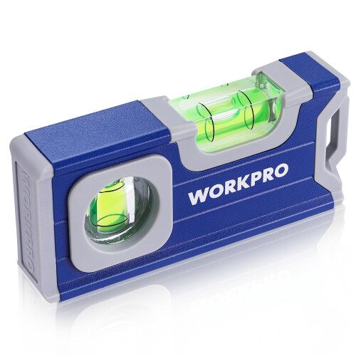 WORKPRO 115 mm Magnetic Mini Spirit Level