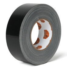 TAPEBEAR Black Duct Tape, Heavy Duty Waterproof Tape, UV Resistant, All-Weather, 16.5mil Thick Strong Self Adhesive Tape No Residue For Emergency