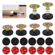 6 PCS Adjustable Levelling Feet, Furniture Legs Adjustable Feet Cabinet Legs, Adjustable Furniture Feet, Sofa Feet, Bed Feet, Furniture Feet