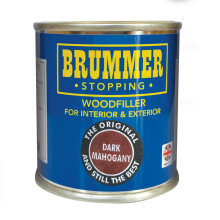 Brummer Wood Filler Dark Mahogany 250g – 2 Sizes & Assorted Shades | Ideal for DIY Wood Repairs & Restorations