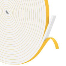 YIMIKI Strong Self Adhesive Foam Tape 6mm(W) x 3mm(T) Weatherstripping Door Window Seal Door Draught Excluder