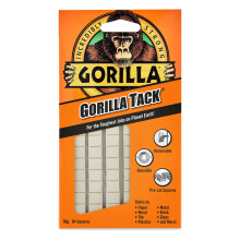 Gorilla 3144001 Tack 56g, White