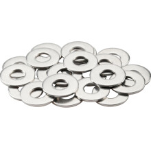 Gendewiner M8 Washers (20 Pack) M8 x 16x1.6mm Large OD Plain Wide Metal Round Flat Spacer Repair Washer 304 Stainless Steel Washers For Screws Bolt