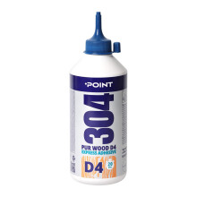 POINT Polyurethane Wood Glue D4 PU [750g] – Extra Strong Waterproof Polyurethane Adhesive for Furniture, Joinery & Woodwork