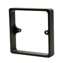 Black 15mm Switch Spacer, 1-Gang Back Box Extender for UK Switches