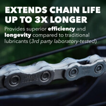 SILCA Super Secret Bike Chain Lube, 4 oz - Liquid Chain Wax to Clean, Smooth & Silence - Ultra Fast Bike Lube - Special Formula for Friction Reductio
