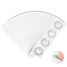 100pcs NFC Tags Sticker Programmable NFC Stickers 504 Bytes Memory Ntag215 Adhesive Labels Rewritable RFID Stickers Compatible with All NFC-Enabled