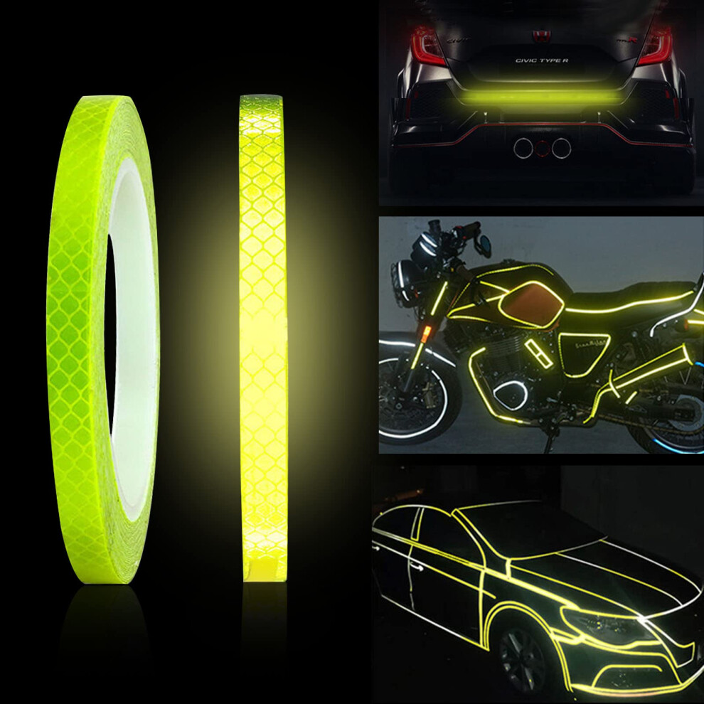Zzlbzn Reflective Tape, Reflective Stickers Reflective Waterproof Tape Security Marking 5051226897177