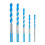 toolant Concrete Drill Bit Set & Masonry Drill Bit Set, Shockproof Hammer Drill Bit Set (5pcs) for Concrete/Glass/Brick/Plastic/Cement/Tile 1