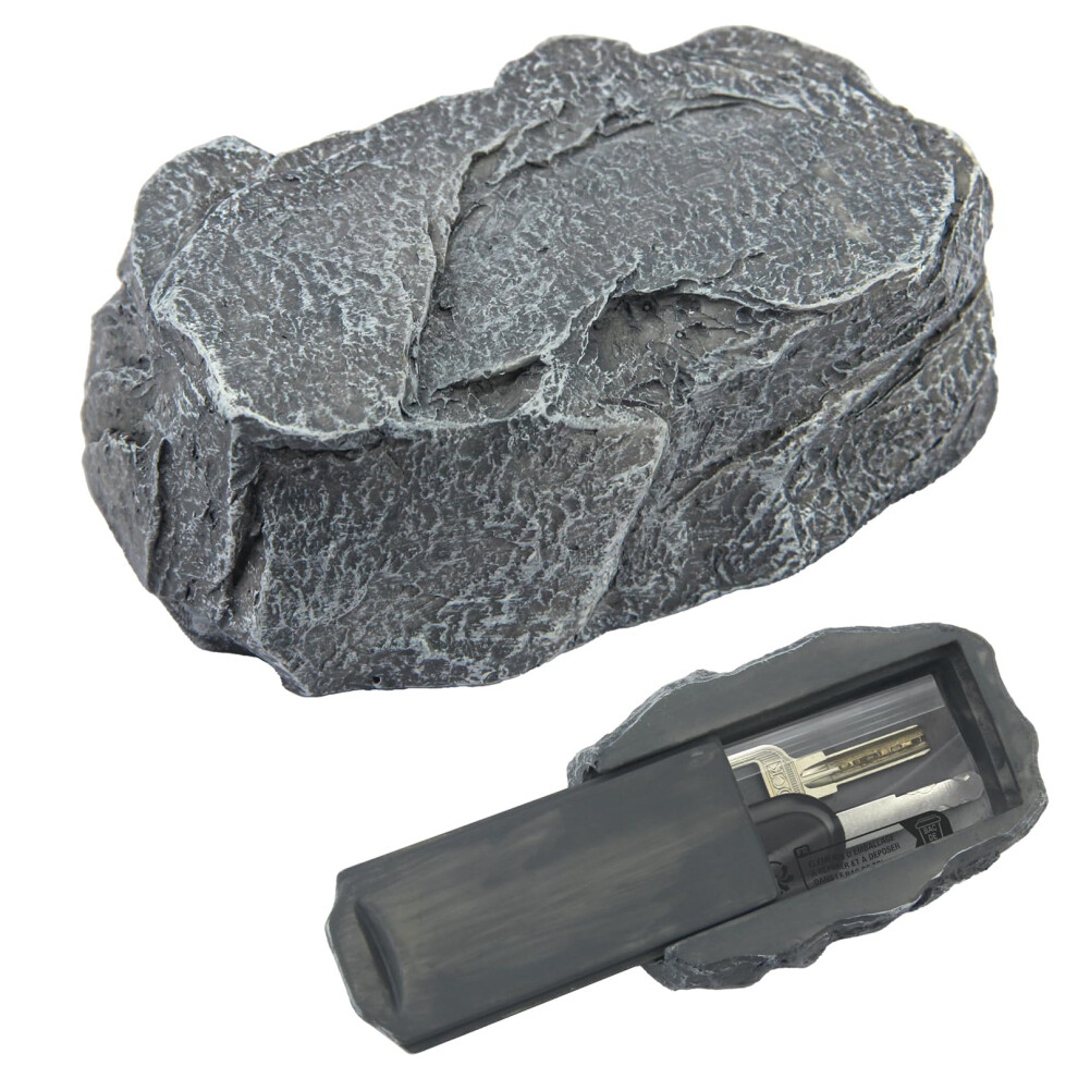 Lunhoo Fake Rock Hidden Storage Key Hider, Waterproof Key Hidden Outside, Rock Keys Hider For Garden Or Yard 5002947703940