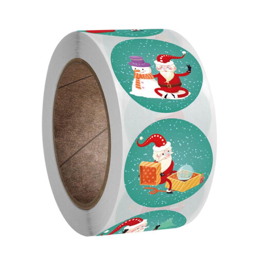 Kerststickerspakket – 1000 schattige kerststickers