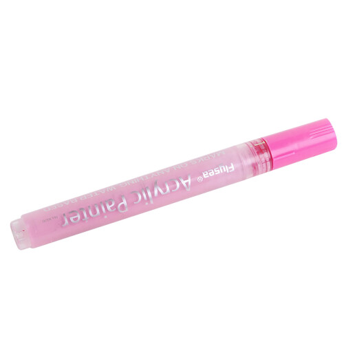 Μαρκαδόροι ακρυλικών χρωμάτων 12 χρωμάτων, διπλής μύτης, 3ml