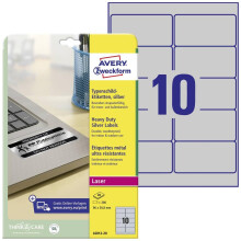 Labels are Oil, Dirt and Temperature-Resistant (-2 Degree Celsius to +8 Degree Celsius), Splash-Proof and Tear-Proof