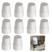 20-25mm Universal Radiator Caps, White Radiator Decorative Covers(10pcs)