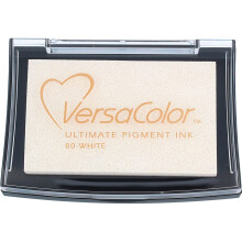 Tsukineko Versascolor Ink Pad, White,4 x 4 cm