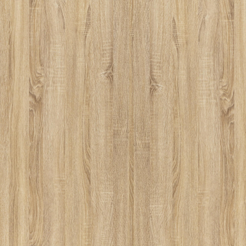 Abyssaly Vinyl Wrap Wood Effect Sticky Back Plastic Roll, Oak Brown Self Adhesive Wallpaper, Vintage Removable Wallpaper For Furniture 5051226993121