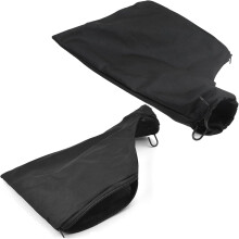 Mitre Saw Dust Bag, 2 PCS Planer Dust Bag Replacement with Zipper & Wire Stand – Dust Collector Bags for Easy Disposal, Fits Model 255 Mitre Saw