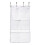 Dusch-Organizer-Tasche aus Netzgewebe mit 6 Fächern, 63 x 36 cm 1