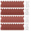 40 Pcs For Black and Decker Mouse Sander Pads, 40/60/80/120 Grits Multi Tool Sanding Pads 1