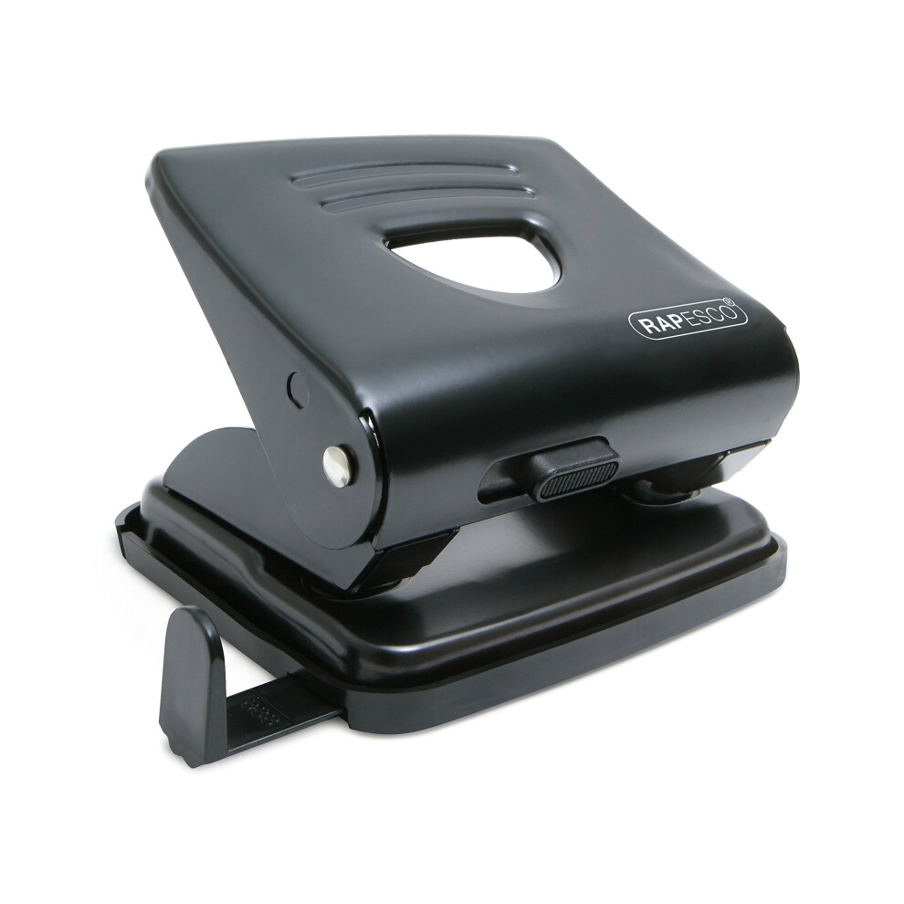 Photos - Stapler Rapesco 1030 825 2-Hole Metal Punch, 25 Sheet Capacity, Black