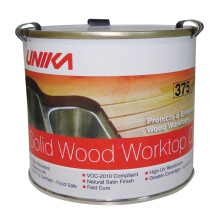 Unika SWWOIL375ML-AZ Solid Wood Worktop Oil, Multi-colour, 375ML