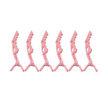 Styling Salon Hair Clips,Alligator,Plastic Hair-Non-Slip Diy Accessories Hairgrip-Pink