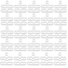 Wendergo 200 Pcs Tile Spacers 10mm Paving Slabs Spacers Plastic Tiling Spacers T Shape Joints Hollow Structure