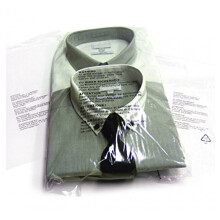 100 CLEAR PLASTIC SELF SEAL GARMENT CLOTHING BAGS WITH SAFETY WARNING RESEALABLE PEEL & SEAL POLYPROPYLENE CLOTHES T-SHIRT SHIRT DISPLAY POSTAL