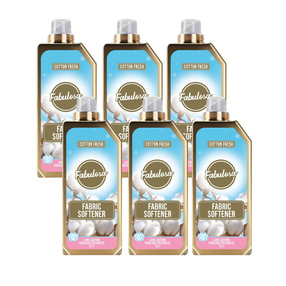 Fabulosa Fragranced Laundry Fabric Softener, Clothes Softener And Freshener, Long Lasting Fragrance, Fabric Care, Perfect Laundry Partner, 198 Washes