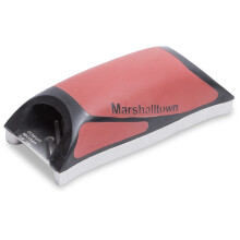 MARSHALLTOWN Drywall Rasp Tool with Rails, 5 1/2 Inch Sheetrock Rasp, Stainless Steel Blade, DuraSoft Grip