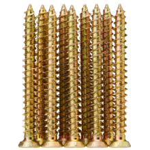 TIMCO ZYP Multi-Fix Concrete Screw - 7.5 x 70 - Gold - Box of 100