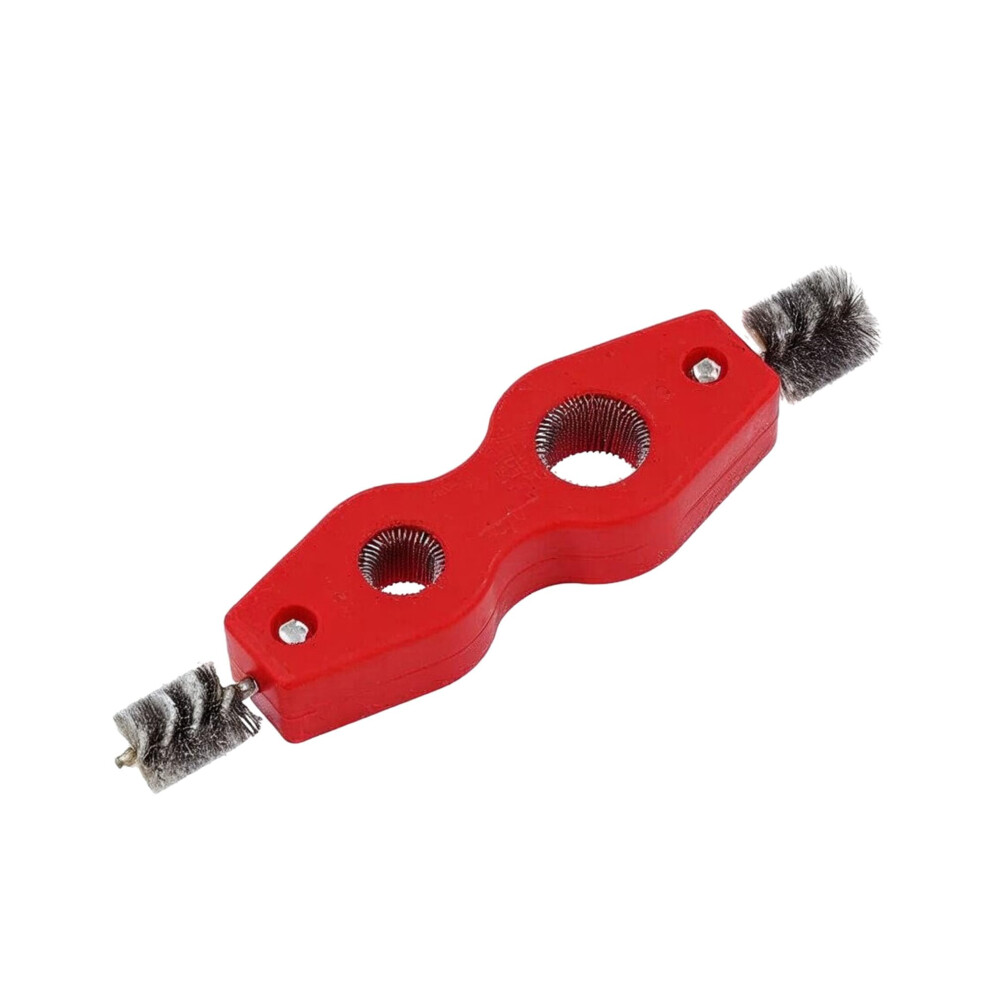 Neilsen Ct2803 Wire Brush Pipe Cleaner - Heavy-Duty Steel Bristles For 1/2" And 3/4" Internal And External Pipes