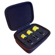 Starrett CSC 3-Piece Hole Saw Set - For Cordless Drills - 20mm, 25mm and 32mm - No Arbor or Pilot Drill Bit Required