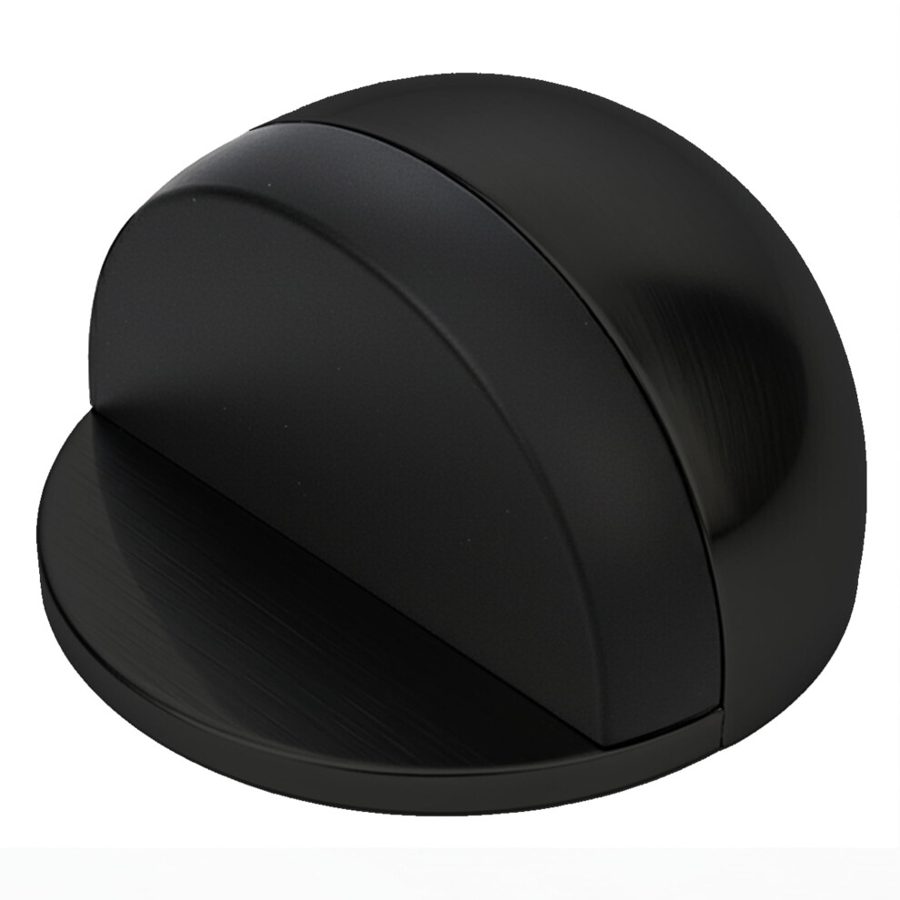 3M Self Adhesive Door Stop, 2-In-1 Installation With Tape Or Screws, Floor And Wall Mounted Door Stopper With Noise Dampening Rubber, Door Stoppers 5051226967412
