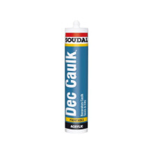 Soudal Decorators Caulk 300ml - Gap Filler - White Painters Caulk