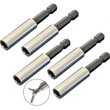 Shallho Magnetic 1/4 Inch Quick Change Drill Bit Holder for Electric Drill, Impact Wrench, Screwdriver Pack of 5
