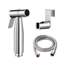WEIDMAX Hand Held Bidet Sprayer Stainless Steel Sprayer Shattaf Toilet Bidet Shower Head with 49-inch Hose and Bracket Holder