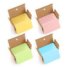 400 Pcs Colored Blank Kraft Paper Cards, Craft Card Paper, Multicolor Business Message Flash Cards Blank for Learning, Study, DIY