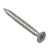 ForgeFix Multi-Purpose Single Thread Screws | 5.0 x 70mm | A2 Stainless Steel | Box 100