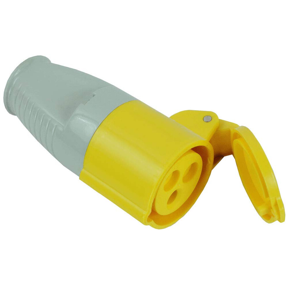Faithfull Fppcoup110 110V Coupling Socket 16A For 110V Trailing Leads
