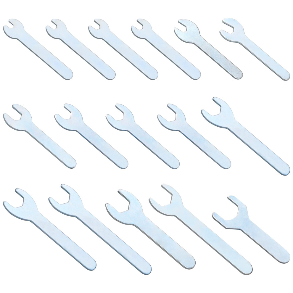 Lhuiddh Open-End Spanner Set Â Metric U-Shaped Wrenches For Automotive, Home & Industrial Repairs 5051226965678